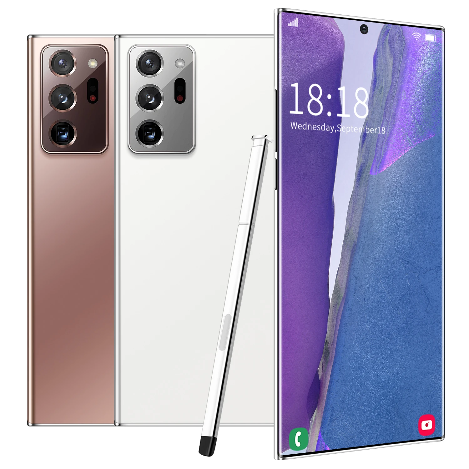 Note20U + Глобальная версия уход за кожей лица неблокированный Android 11 смартфон 12 ГБ 512 5G Мобильные телефоны Samsung celulares