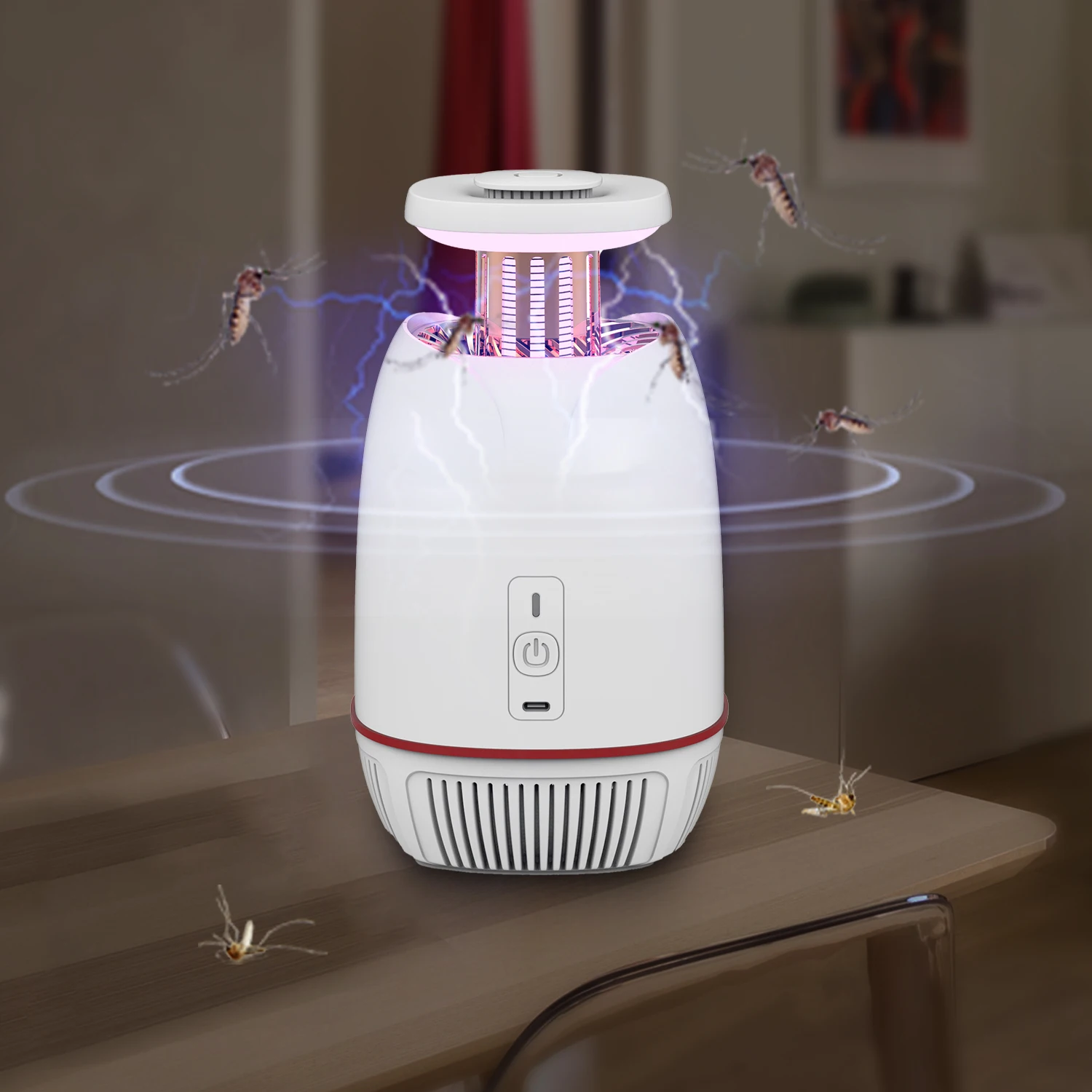 Indoor and Outdoor Smart Electric UV Light Mosquito killer Fly Trap for Home Patio Backyard Bug Anti Mosquito Insect Control