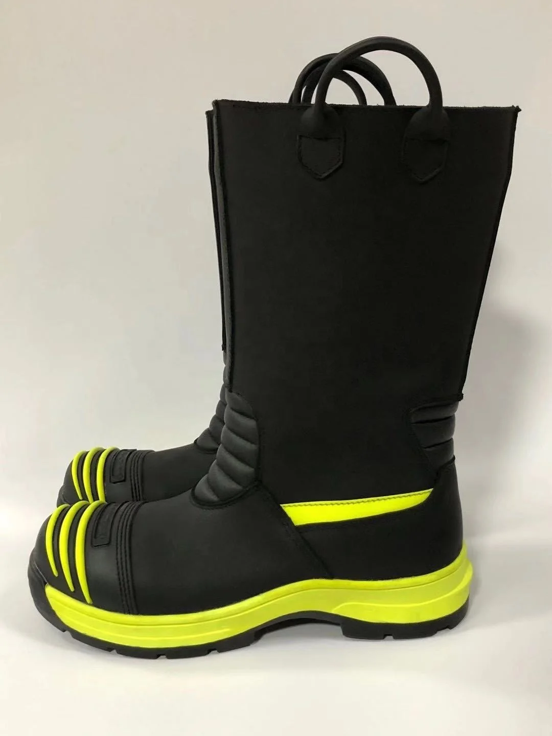 EN certificated Fire Fighting Leather Boots