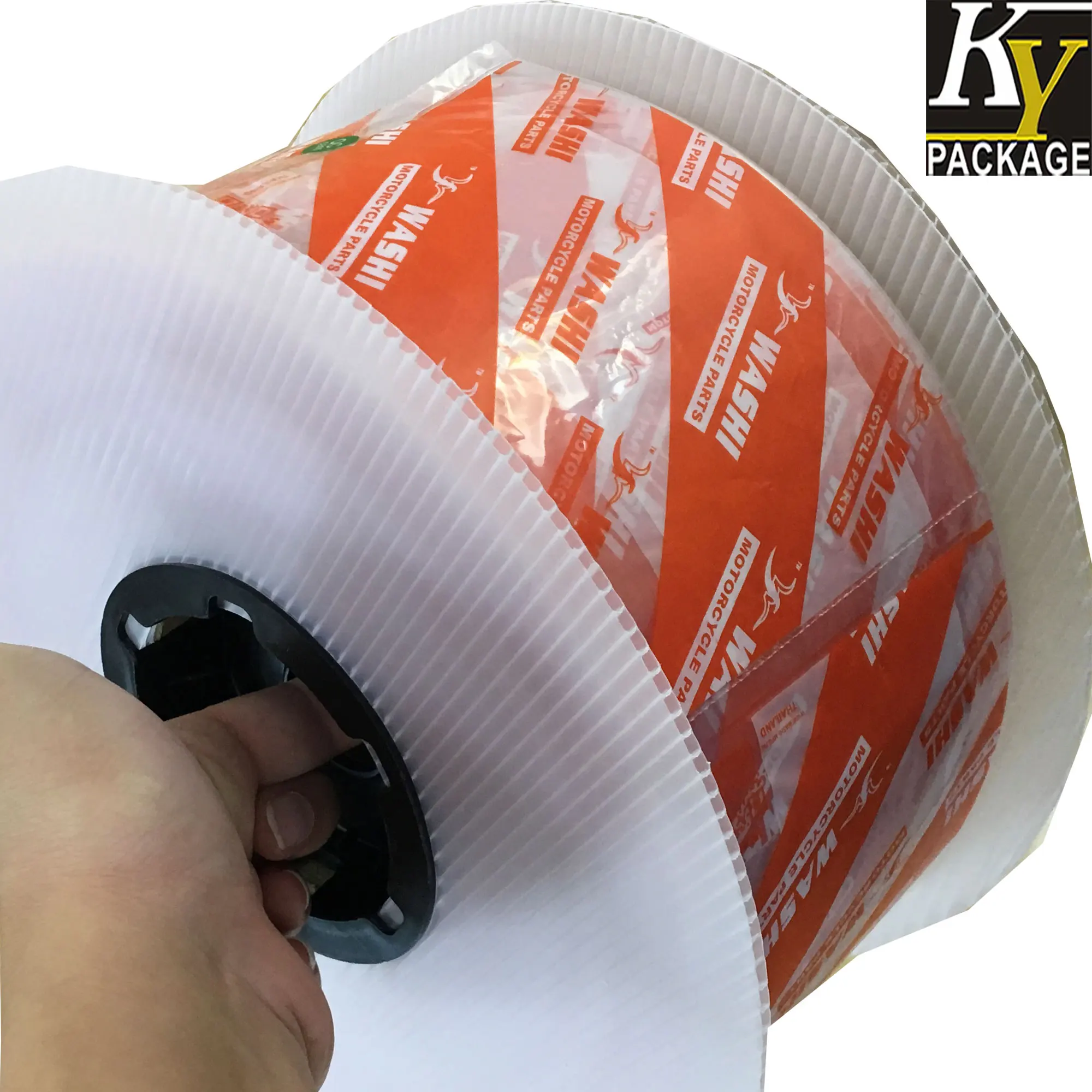 Pre-Opened LDPE Plastic Packaging on a Roll for Convenient Storage and Organization