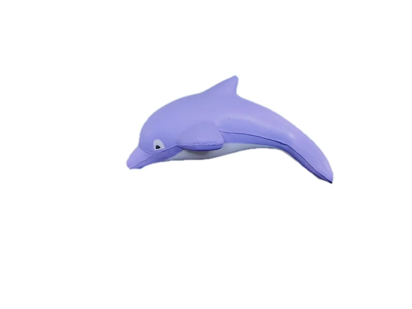 Unisex Custom Designed Dolphin Pattern Anti-Stress Soft Foam Squeeze Toy Pattern PU Stress Ball Promotional Style Made Plastic
