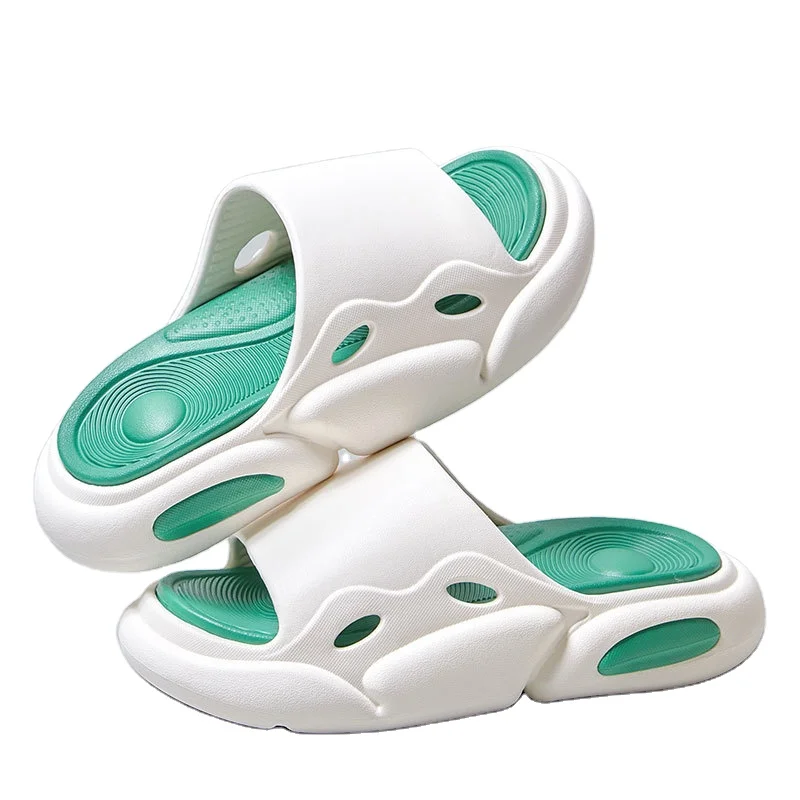 Summer Outwear Outdoor Leisure Couple Sandals Sports Fashion Comfortable Soft Sole Slippers Thick Sole Beach Slippers For Women