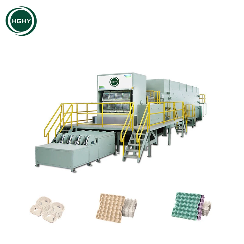 Автоматическая возвратно-поступательная одноразовая формовочная машина HGHY для яиц