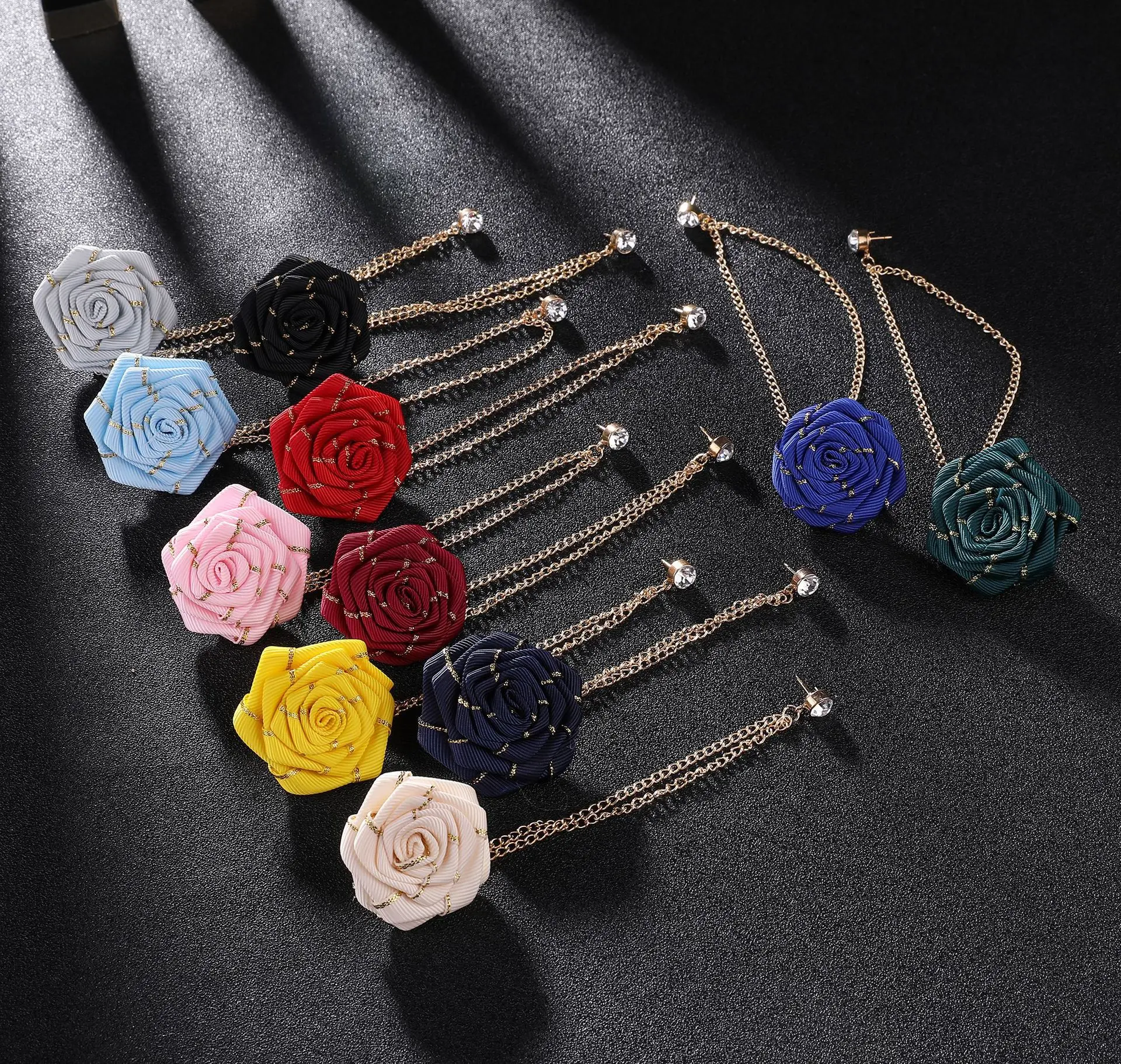 Custom Wedding Flowers Brooches For Men Gift Party Accessories Fashion Jewelry Brooches