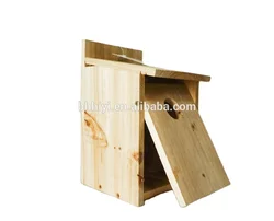 Handcrafted Bird Products Garden Wood Bird Houses Cage Nest Wholesale Birdhouse Feeders