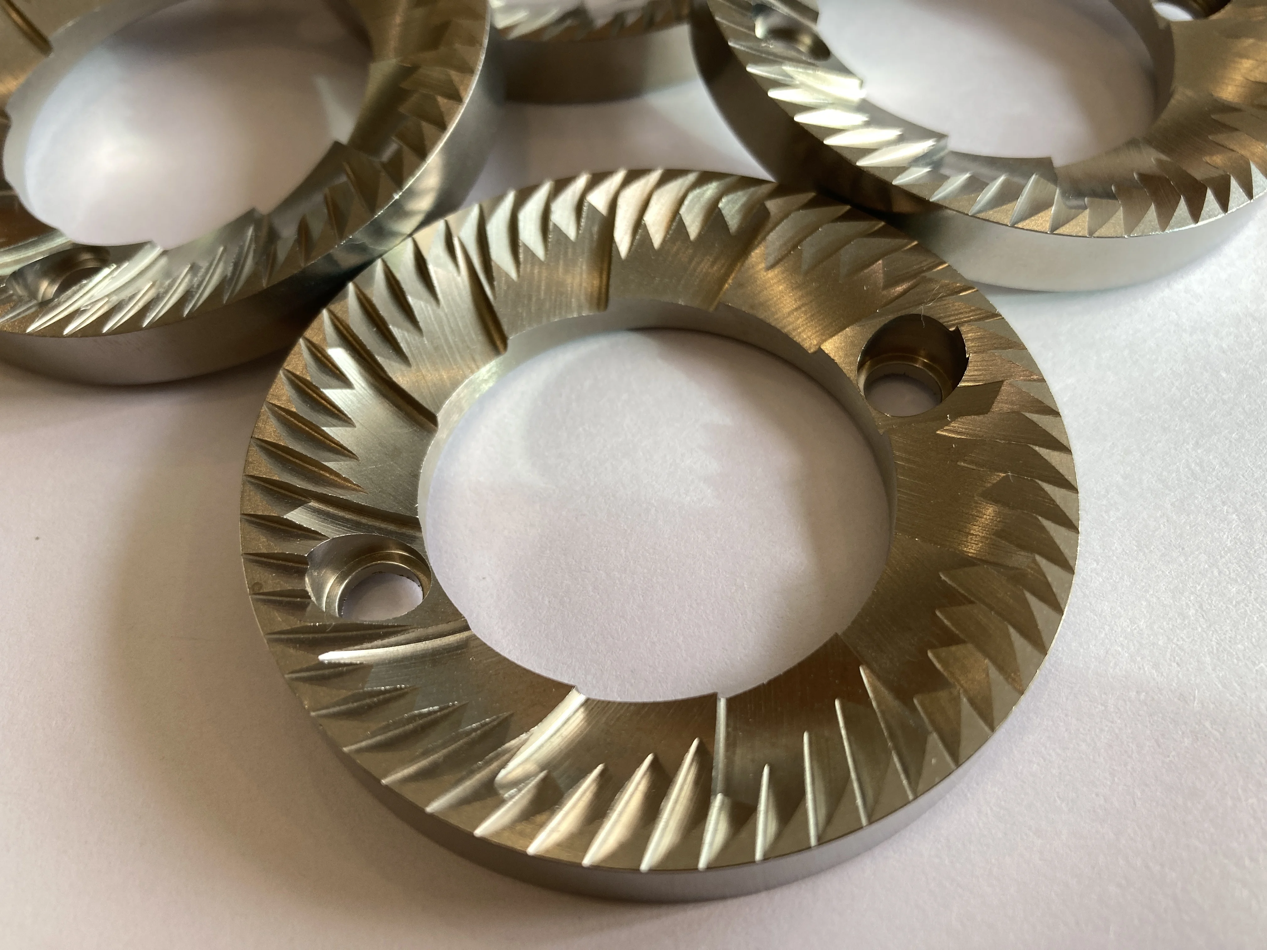 Original SUS420 Standard 59.5mm 60mm flat burr coffee grinders grinding burr blades for Coffee Gear replacement and improvement