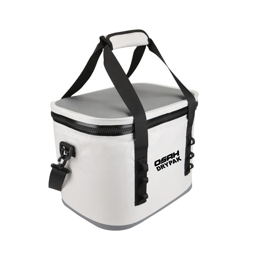 Custom Logo Nylon Polyester TPU Ice Beer Airtight Waterproof Insulted Cooler Bag