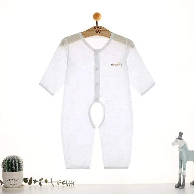 
Bamboo Baby Clothes Romper Kids Clothes 0-3 Months Comfortable For Summer Summer Wear Clothing High Quality Long Sleeve Jumpsuit 