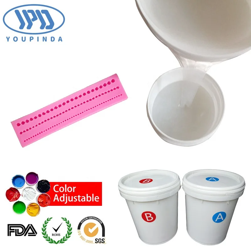 Friendly environment liquid silicone colorless transparent YPD silicone rubber