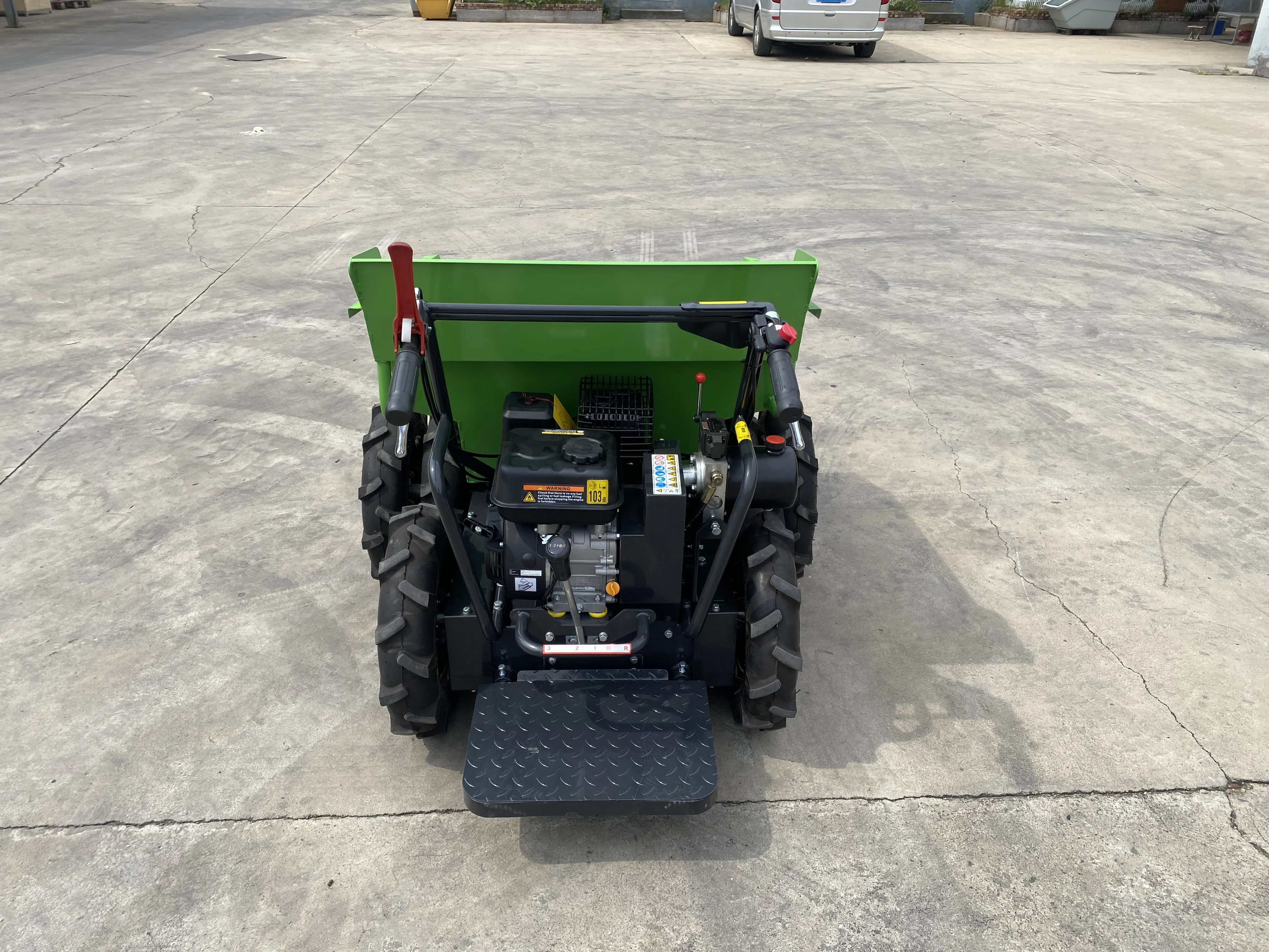 The Best Price   High Quality  Mini Transporter  Track Dumper  Gasoline Power  Mini Dumper Loaded Capacity 400kg 500kg 800kg 1t
