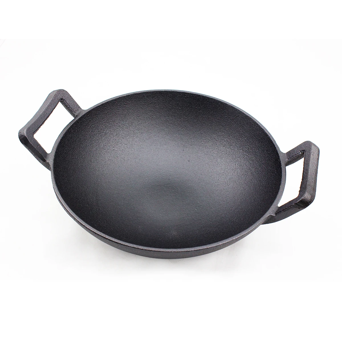 Чугунная китайская большая кастрюля для приготовления пищи с большой