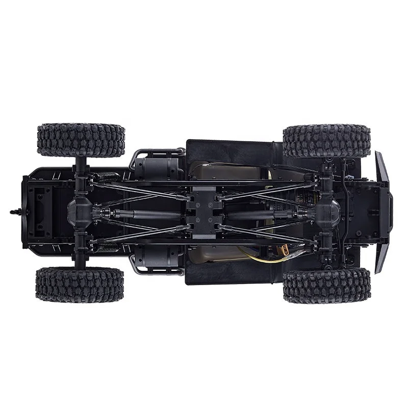 FMS ROCHOBBY 1/10 шкала атлас бездорожье металлический каркас нейлоновый 2 4 г Радиоуправляемый гусеничный трос 4WD игрушка для хобби оранжевый желтый синий