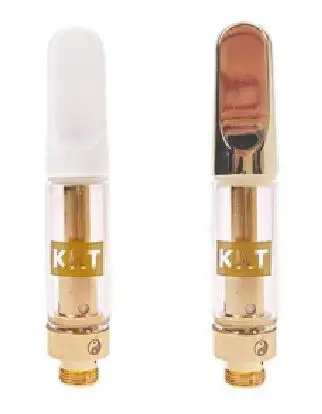  США Новое поступление cbd тележки 420 частей. 8 мл курение коробка mod 0 vape ручка комплект 510 керамический Золотой наконечник KRT картридж