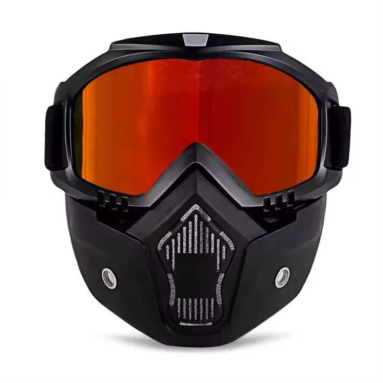 Adjustable sports breathable motorcycle face Glasses motor cross helmet