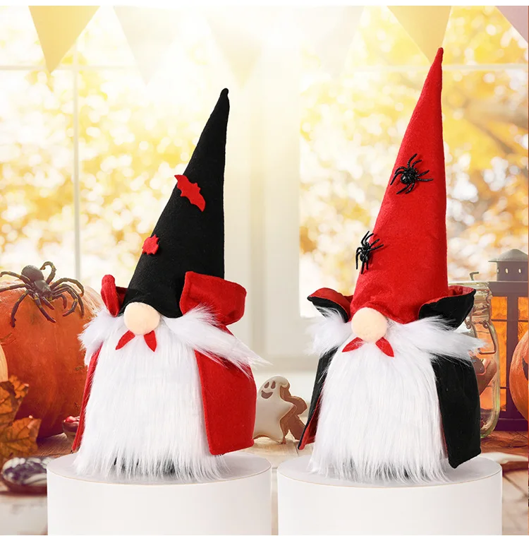 New Halloween Decoration Halloween Vampire Electric Doll Rudolph Ghost Festival Faceless Doll Decoration