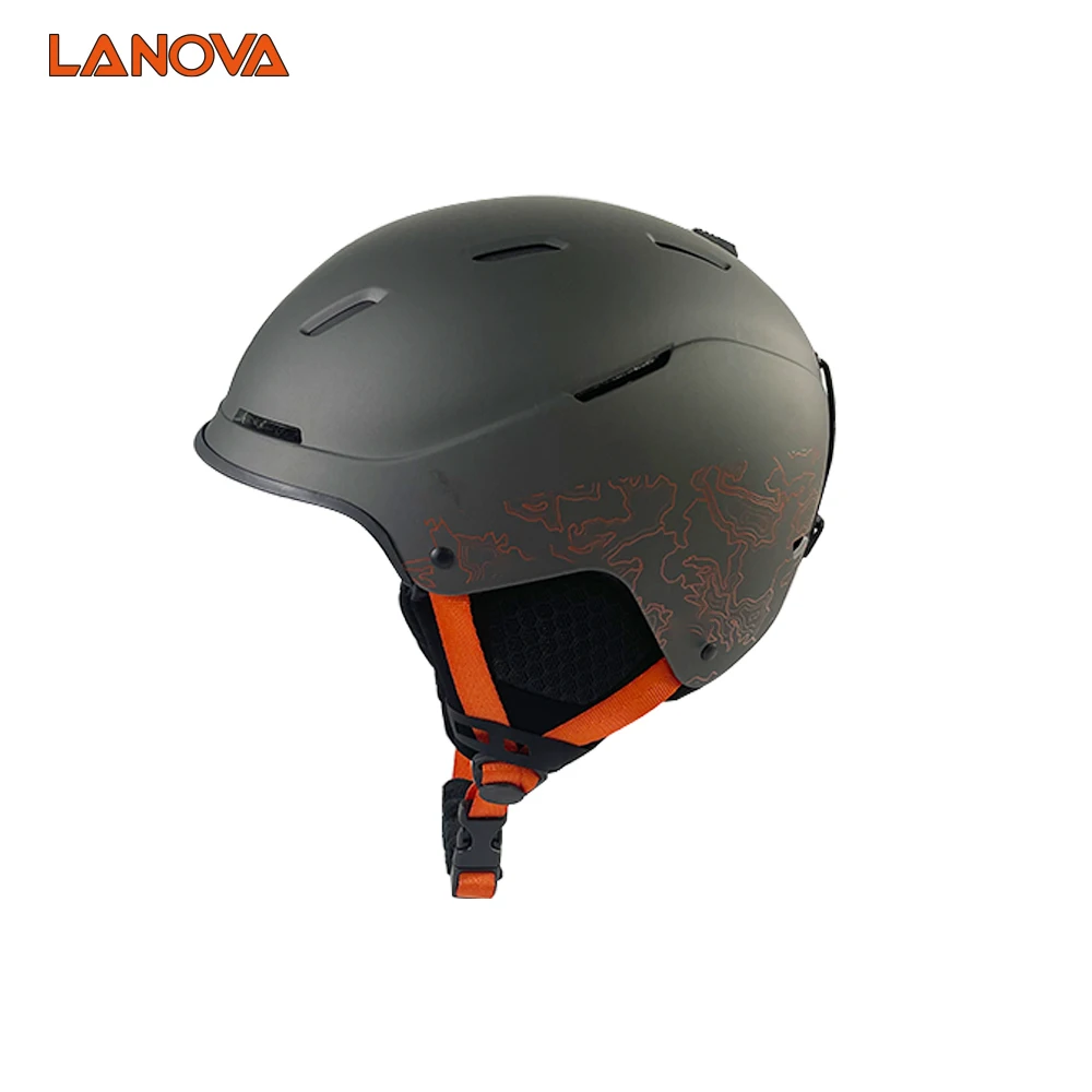 China Factory Direct sale Breathable Fashion Shockproof CE ASTM Standard  Safety Ski Helmet Custom Ski Helmets Snow Helmet