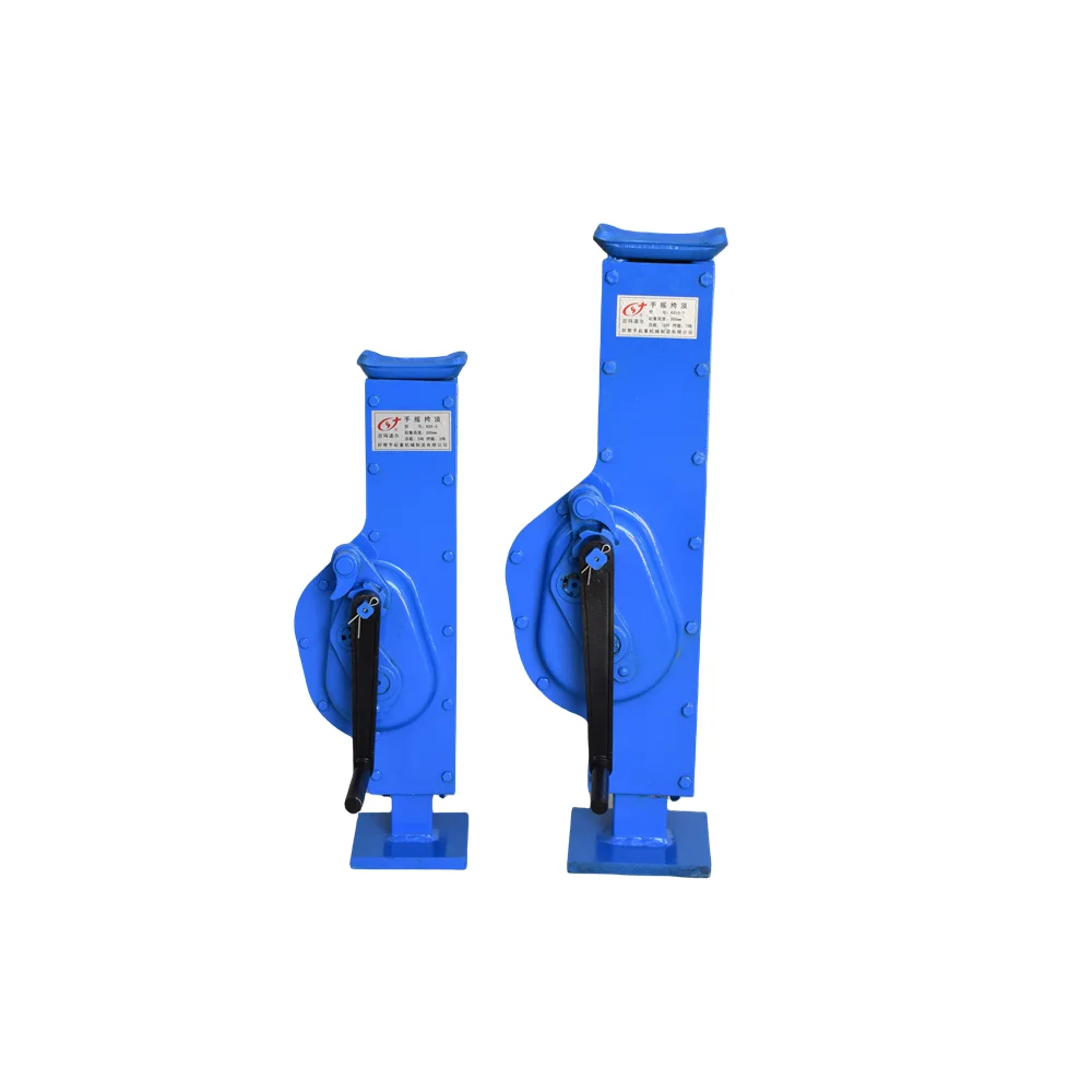 China factory direct sale mechanical Jacks crank handle mechanical machinery Jacks ratchet steel jack