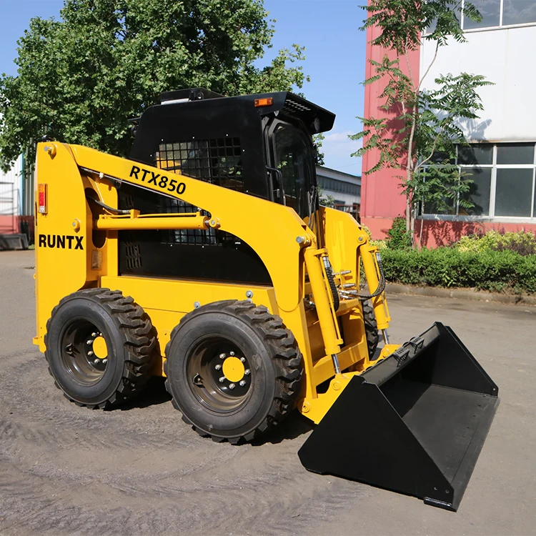 Earth-moving machinery track skid steer loader 450kg 600kg 650kg skid steer loader