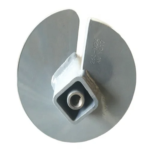 High quality  socket drive ground screw pole anchor earth screw anchor