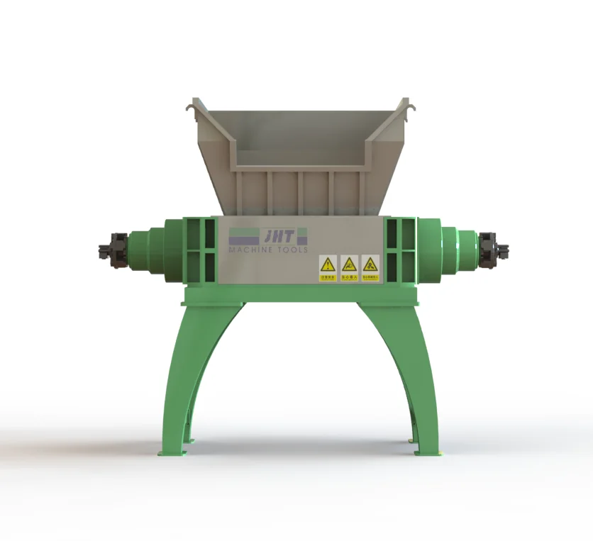 Hard Disk Plastic Aluminum Cans Wood Woven Fabric Waste Double Shaft Shredder/Small Shredder Machine