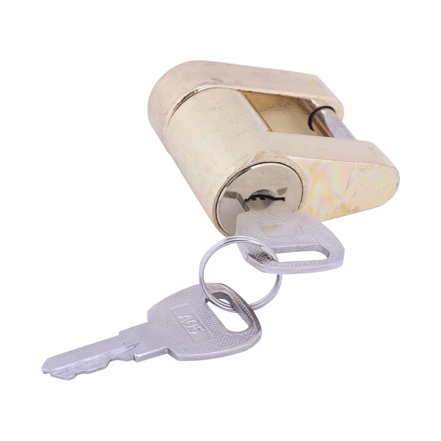 Custom Zinc Alloy Trailer Spare Parts Lock Car System Trailer Coupler Lock
