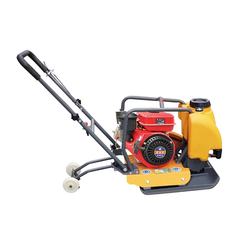 Hand Held Wacker Vibrating Hydraulic 90kg Petrol Plate Soil Compactor For Construction