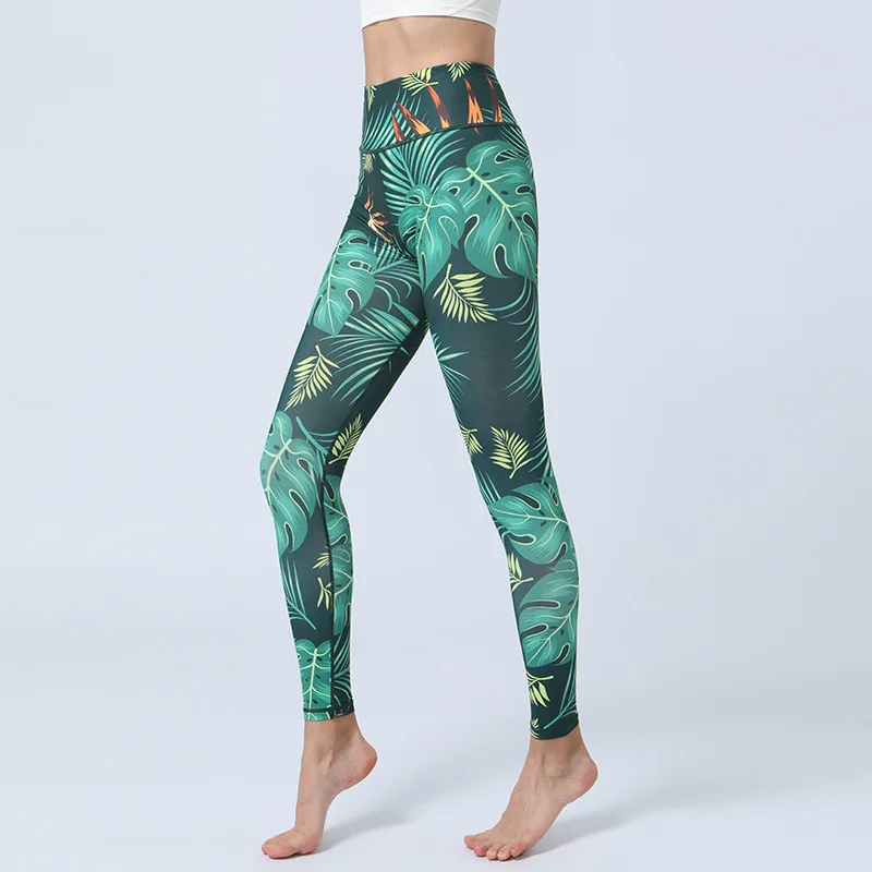 Dropshipping Wholesale 3D All Over Print High Waist Legging Women Polyamide Elastane Printed Sport Yoga Leggings