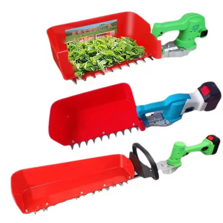 Single Small Rechargeable Electric Hedge Trimmer Tea Tree Pruning Tea Picking Machine