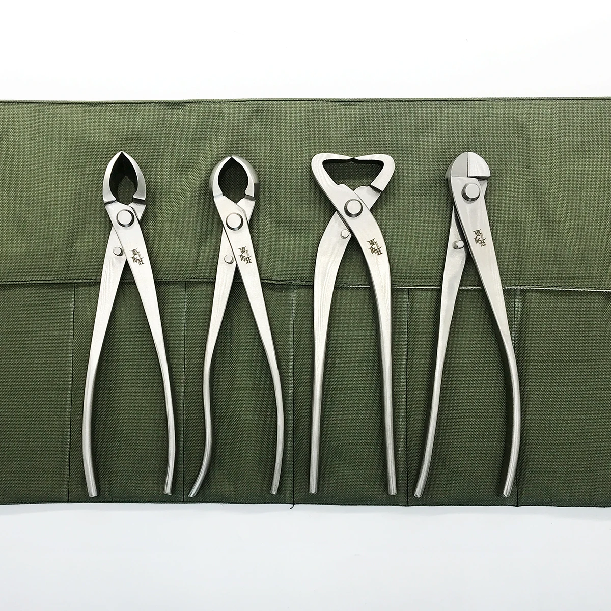 Ergonomic Handle Gardening Bonsai Tools 4 pcs bonsai tools set pruning scissors Made in China depuy graft bonsai tools branch