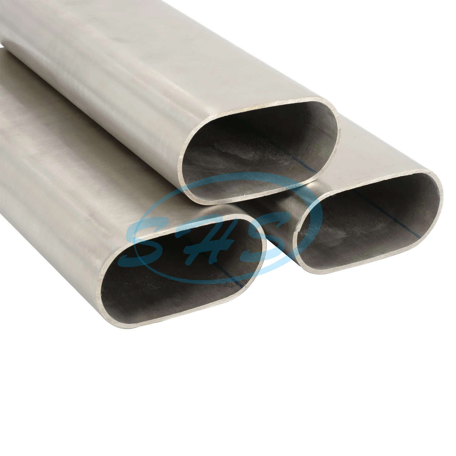 AISI 201 304 316L stainless steel flat sided oval tubes /pipes with mirror surface for handrail, building construction