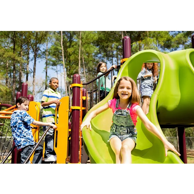 COWBOY Customized Design Children Outdoor Slide Kids Playground  For Kindergarten