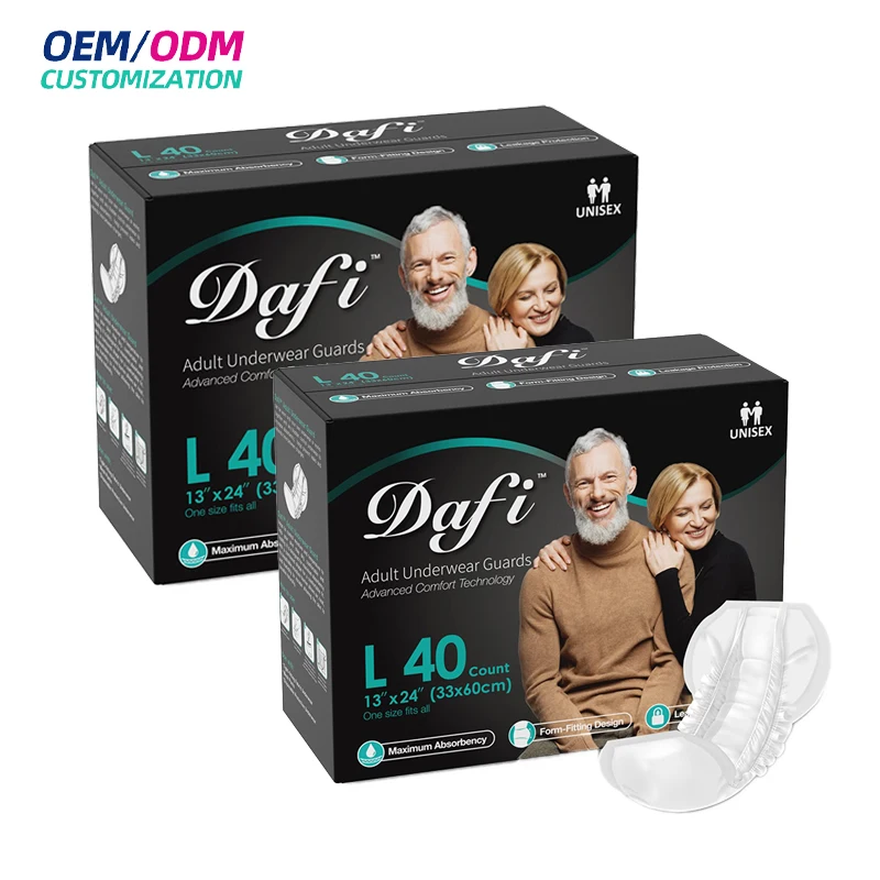 Free Sample Dry Surface Adult Care Disposable Adult Diapers Booster Nappies Absorbency Incontinence Insert Pad