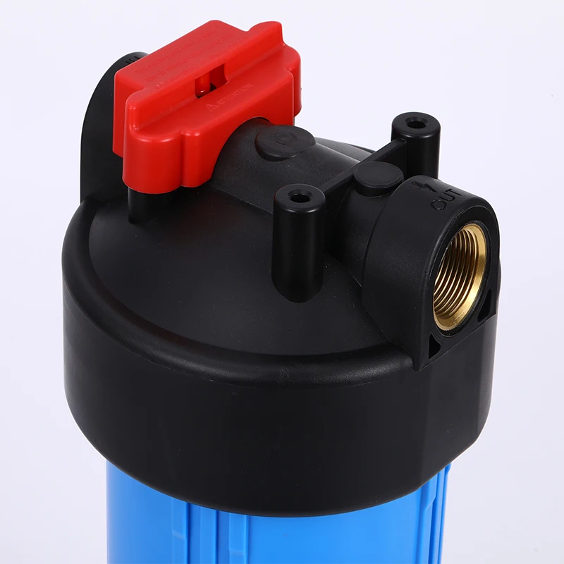 Manual Whole House Water Filter Cartridge Water Filter Housing for Household and Hotel Use