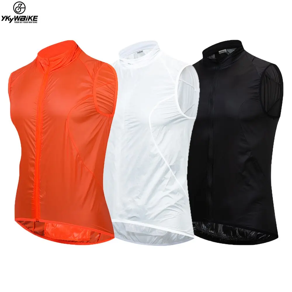 Men Women Windproof  Running Vest MTB Bike Bicycle Reflective Clothing Sleeveless Cycling vest