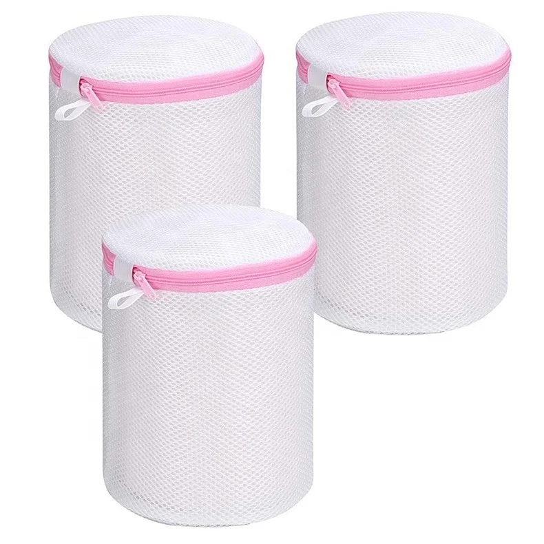 
HW0056 Recycled PET ECO panties mesh laundry bag Hotel Travel Clothes Bra Lingerie Sock Net Mesh Laundry Wash Bag In Bulk 
