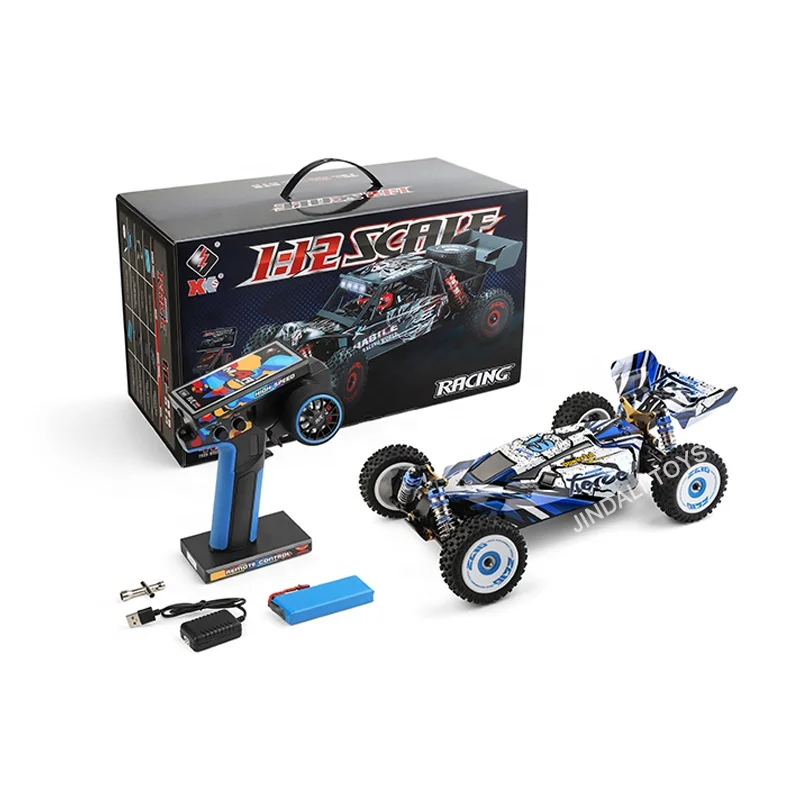 Wltoys 124017 1/12 весы Rc автомобиль 75 км/ч высокоскоростной гоночный 4wd электромобиль для взрослых