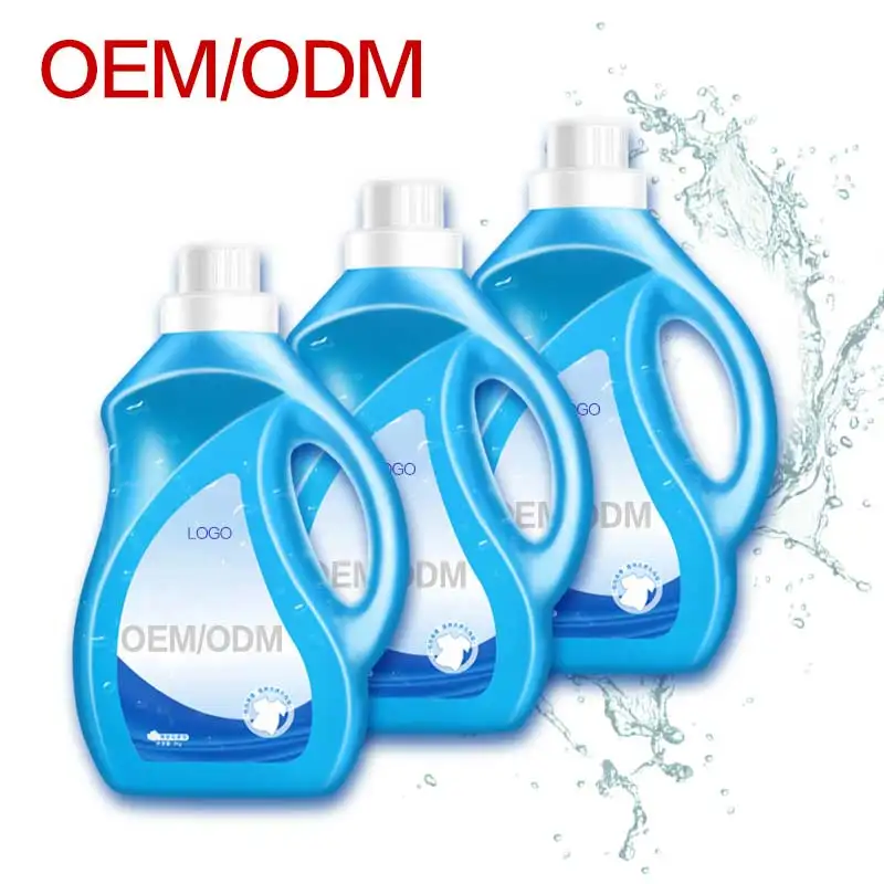 
Liquid Laundry Detergent 5in1: Stain/Odor Remover/Fabric Softener/Color Brightener/Renewer customized packing 2kg 