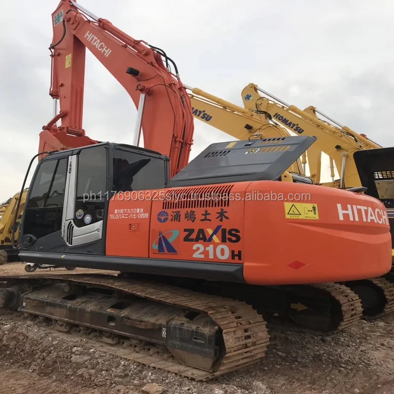 Low price hydraulic crawler excavator hitachi ZX210 from Japan in stock for hot sale