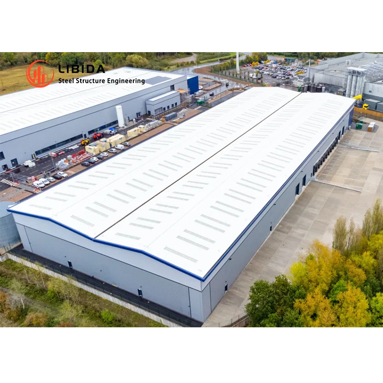 Free Design Prefabricated I Beam Factory Shed Design Steel Structure Building Warehouse Workshop