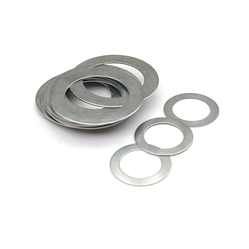 Factory Customized spring steel shim flat washer SS304 stainless steel shim ring thin shim washer
