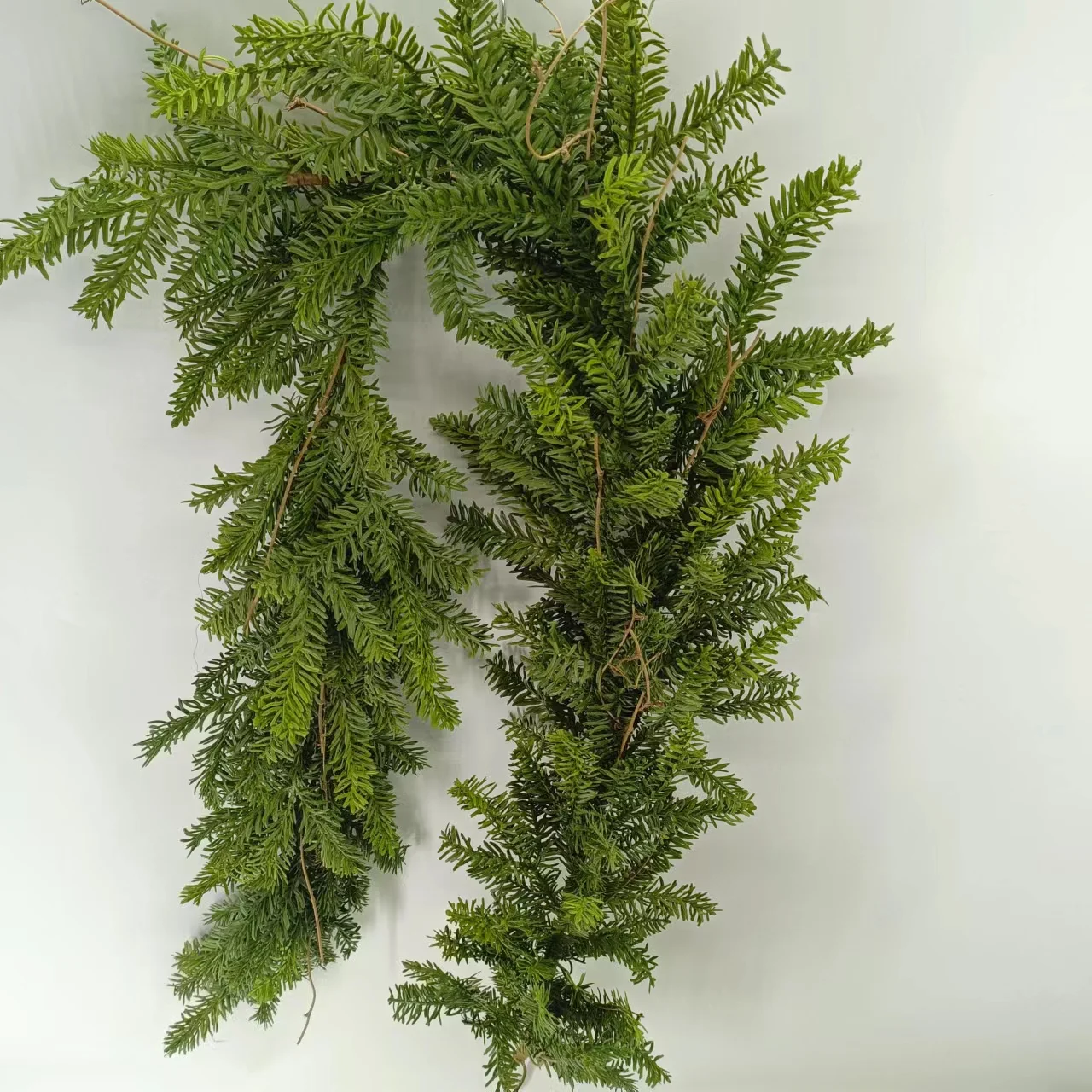 pine needle Garland Decoration Fashion Design Artificial  Hanging Plant
