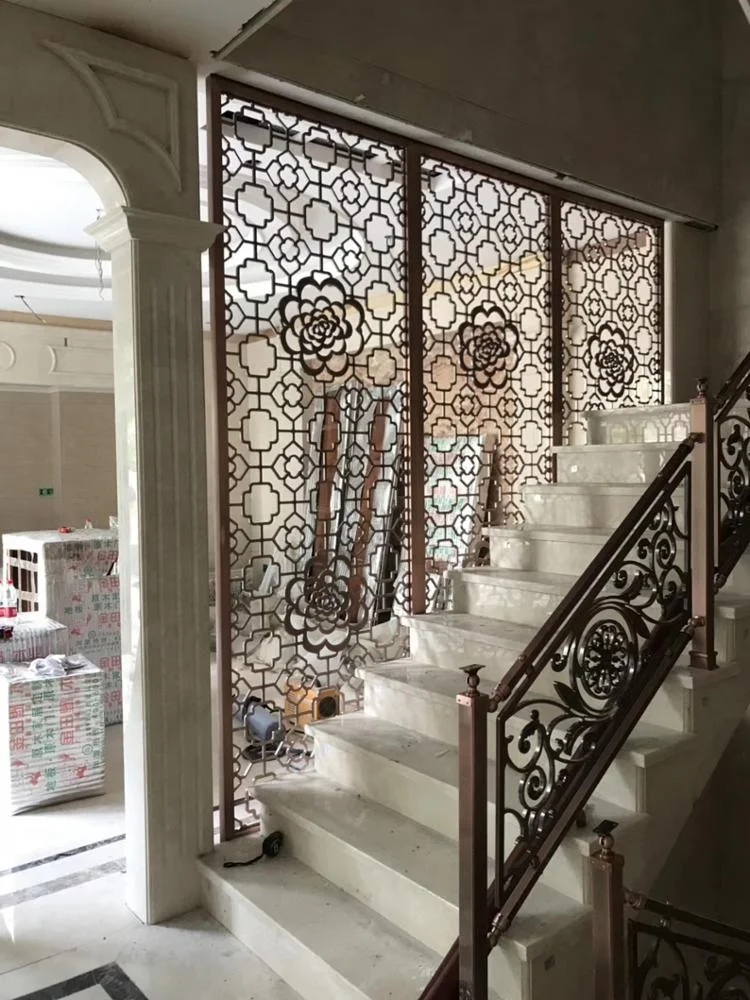 Advertising LED Screens Indoor Stainless Steel Customized Decor Room Screen Partition Divider