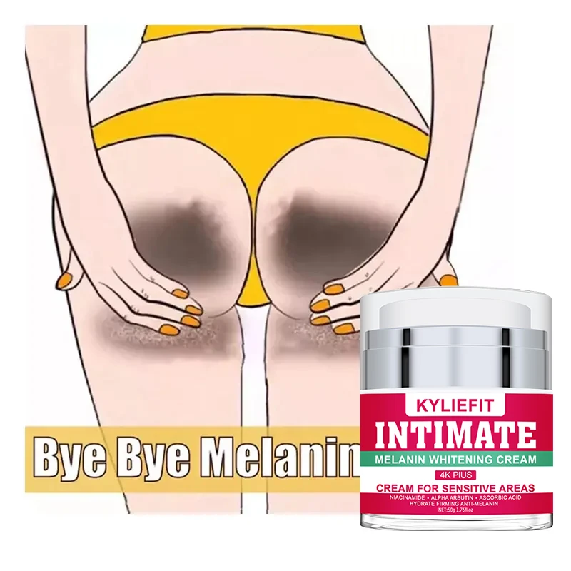 7 дней Осветляющий кожу лица подмышки Ниацинамид отбеливающий крем для чувствительной