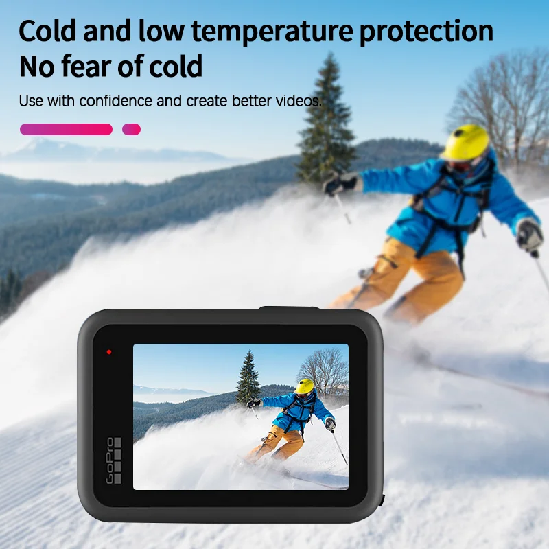 Kytuwy Camera accessories replace High Label capacity 1220mAh Baterias battery for gopro hero 7 6 5 Black