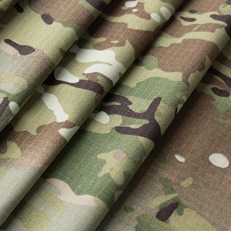 Готовый к отправке WR TC 65/35 Multicam противоразрывная камуфляжная ткань Рипстоп для тактических передач