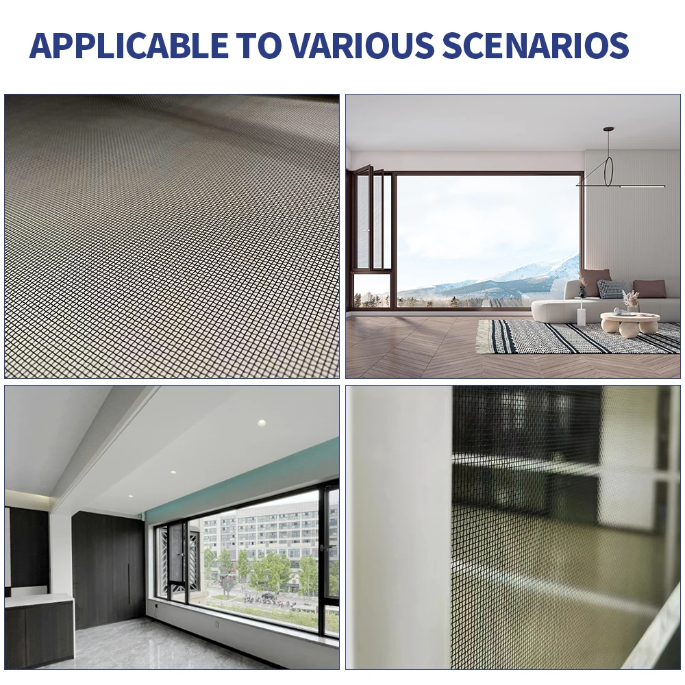 Stainless Steel 304 stainless steel security mesh mosquito window net stainless steel woven screen mesh