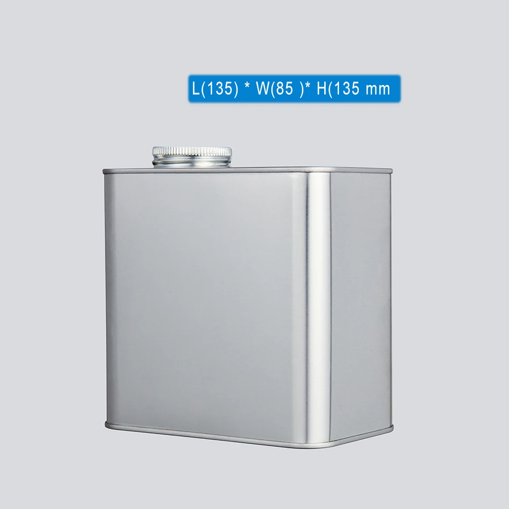 Custom Logo 400g Coffee Bean Tin Cans Empty Metal Can with Screw Lid and Valve