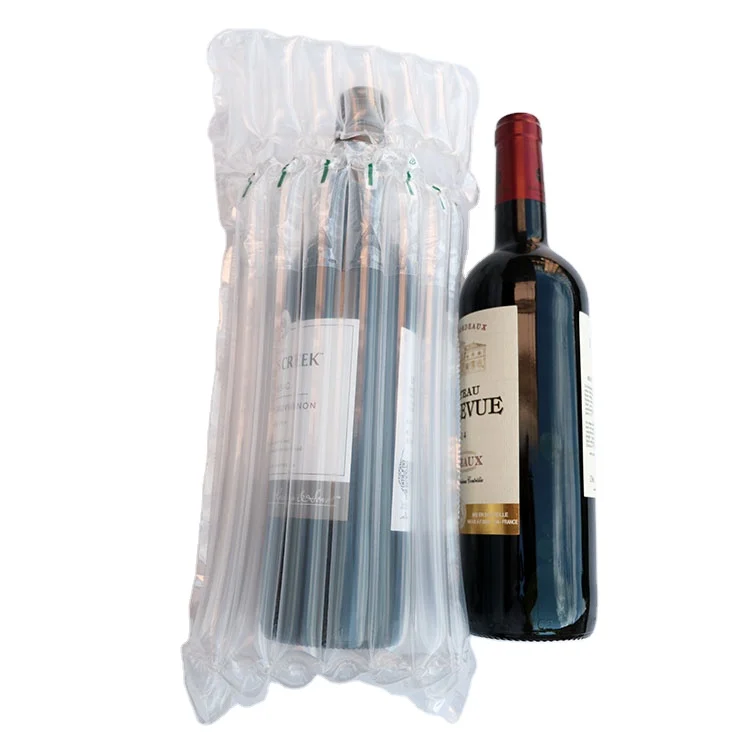 High quality strong cushion air column bag inflatable air column bag wine bottle bag