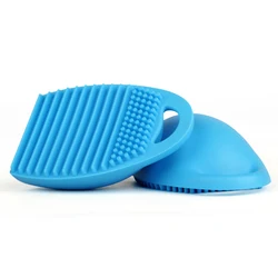 Widely Used Rise Innovative Glove-shaped Facial Sponges Cleansing Makeup Brush Cleaning Pad