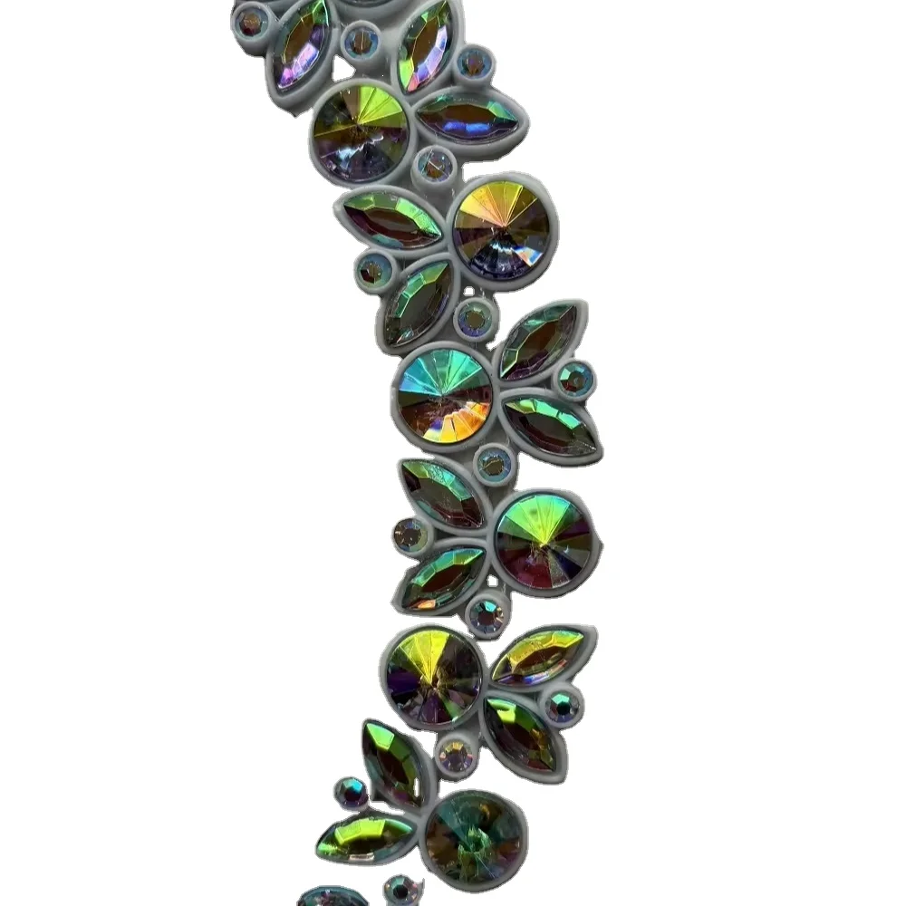 Женское платье аксессуары для шитья цепочка со стразами отделка новый дизайн на заказ очаровательный кролик алмазная декоративная